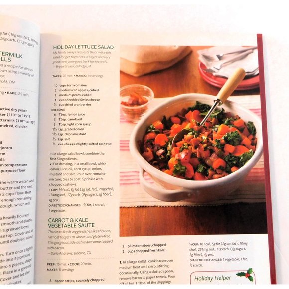 Taste of Home Christmas 2021 Cookbook Illustrated Hardcover - Picture 6 of 8